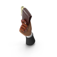 Black Hand Money Wallet Hold Bill US 50 Dollar PNG & PSD Images