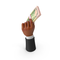 US 50 Dollar Lots Holding Black Hand Money PNG & PSD Images