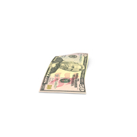 US 50 Dollar Money Single Note On Ground PNG & PSD Images