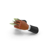 Bill Count US 20 Dollar Money Notes Hand Hold PNG & PSD Images