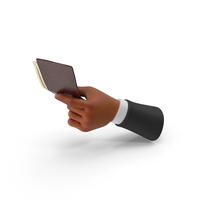 Bill US 20 Dollar Black Hand Hold Money Wallet PNG & PSD Images