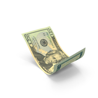 Falling US 20 Dollar Money Notes Currency Note PNG & PSD Images