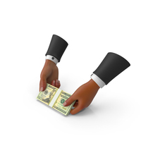 Giving US 20 Dollar Money Lot Bill Black Hand Hold PNG & PSD Images