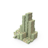 Tall Heavy Cash US 20 Dollar Money PNG & PSD Images