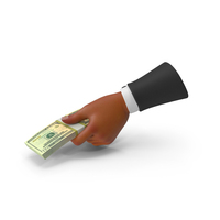 US 20 Dollar Lot Giving Black Hand Money PNG & PSD Images