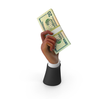 US 20 Dollar Lot Holding Black Hand Money PNG & PSD Images