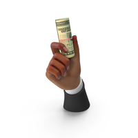 US 20 Dollar Money Bill Cash Hand Hold PNG & PSD Images