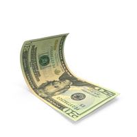 US 20 Dollar Money Fly Note PNG & PSD Images