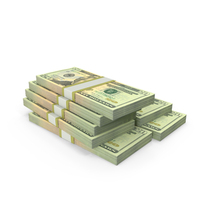 US 20 Dollar Money Lots Note Bills PNG & PSD Images