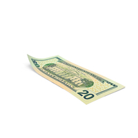 US 20 Dollar Money Note Single Ground PNG & PSD Images