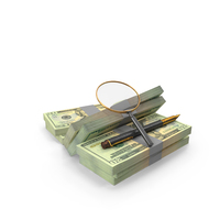 US 20 Dollar Money Notes Currency Single Bill Magnify Pen PNG & PSD Images