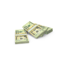 US 20 Dollar Money Notes Lots Ground PNG & PSD Images