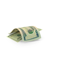 US 20 Dollar Money Two Note Ground PNG & PSD Images
