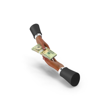 US 20 Dollar Taking Help Black Hand Loan Money PNG & PSD Images