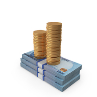 100 Percent Nigerian 1000 Naira Money Notes With Gold Coins PNG & PSD Images