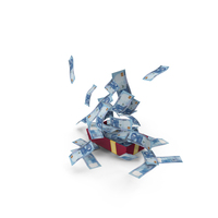 Box Full Out Fly Nigerian 1000 Naira Money Notes PNG & PSD Images