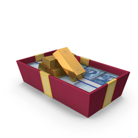 Box Gold Lots Nigerian 1000 Naira Money Notes PNG & PSD Images