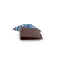 Brown Wallet Nigerian 1000 Naira Money Bills Ground PNG & PSD Images