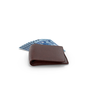 Brown Wallet Nigerian 1000 Naira Money Bills PNG & PSD Images