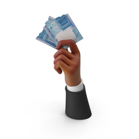 Cash Nigerian 1000 Naira Money Split Note Hand Hold PNG & PSD Images
