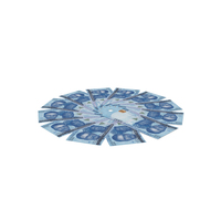 Circular Arranged Nigerian 1000 Naira Few PNG & PSD Images