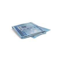 Double Nigerian 1000 Naira Fold On Ground PNG & PSD Images