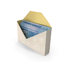 Envelop With Nigerian 1000 Naira Money Notes Currency Mail PNG & PSD Images