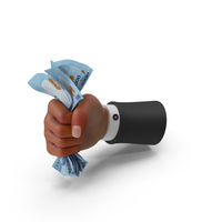 Giving Nigerian 1000 Naira Money Strength Hand Hold PNG & PSD Images