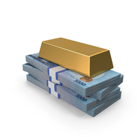 Gold Four Biscuits Nigerian 1000 Naira Lot Money PNG & PSD Images