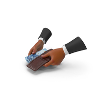 Hand Hold Money Count Wallet Bill Nigerian 1000 Naira PNG & PSD Images