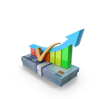 Growth Arrow Nigerian 1000 Naira Money Notes Currency PNG & PSD Images