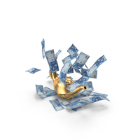 Magic Lamp Nigerian 1000 Naira Money Falling PNG & PSD Images