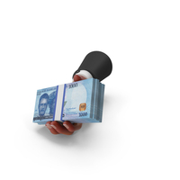Nigerian 1000 Naira Holding Giving Bill Money PNG & PSD Images