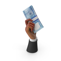 Nigerian 1000 Naira Lot Holding Hand Money PNG & PSD Images