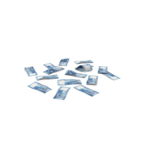 Nigerian 1000 Naira Notes Few Ground Money PNG & PSD Images