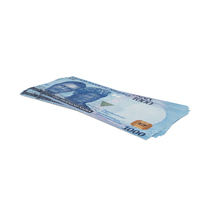 Nigerian 1000 Naira notes Ground Money PNG & PSD Images