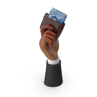 Hand Hold Money Wallet Bill Nigerian 1000 Naira PNG & PSD Images