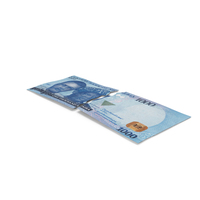 Split Two Pieces Nigerian 1000 Naira Money Note PNG & PSD Images