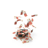 1000 Hong Kong Dollars Falling Graduation Cap Study PNG & PSD Images