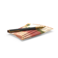 1000 Hong Kong Dollars Money Notes Currency Bill Ground Spread Pen PNG & PSD Images