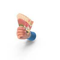 1000 Hong Kong Dollars Notes Holding Hand Money PNG & PSD Images