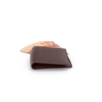 Brown Wallet 1000 Hong Kong Dollars Money Bills PNG & PSD Images