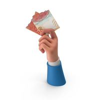 Cash 1000 Hong Kong Dollars Money Split Note Hand Hold PNG & PSD Images