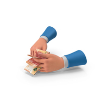 Counting 1000 Hong Kong Dollars Money Notes Hand Hold PNG & PSD Images
