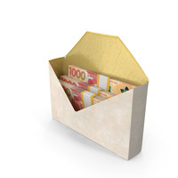 Envelop 1000 Hong Kong Dollars Money Notes Currency Lots PNG & PSD Images