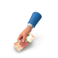 Hand Give Money Bill 1000 Hong Kong Dollars PNG & PSD Images