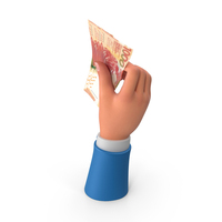 Hand Hold Money Bill 1000 Hong Kong Dollars PNG & PSD Images