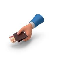 Hand Hold Money Wallet Bill 1000 Hong Kong Dollars Give PNG & PSD Images