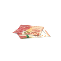 Split Two Top 1000 Hong Kong Dollars Money Note PNG & PSD Images
