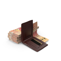 Wallet Open 1000 Hong Kong Dollars Money Bills Ground PNG & PSD Images